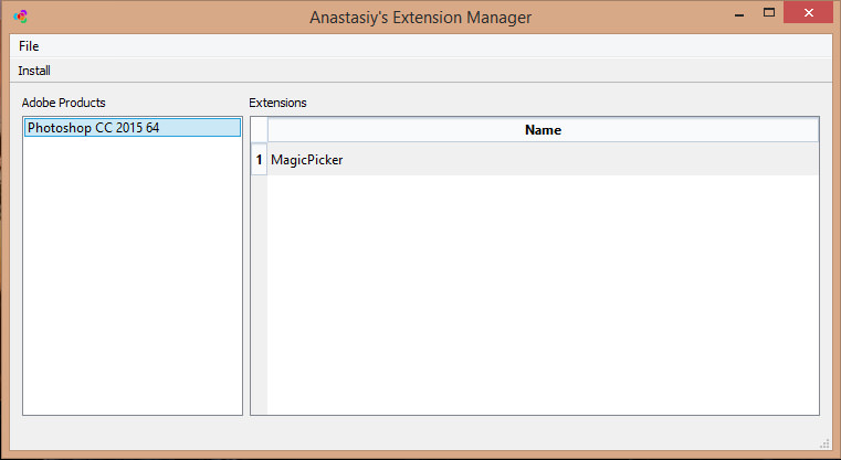 Anastasiy’s Extension Manager picture or screenshot