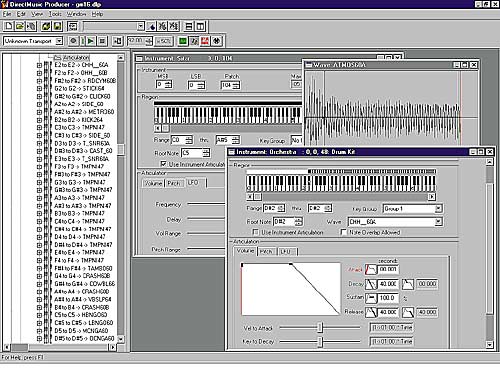 DirectMusic Producer picture or screenshot
