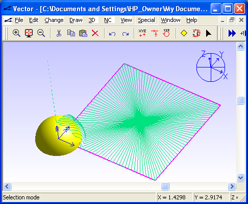 Vector CAD picture or screenshot