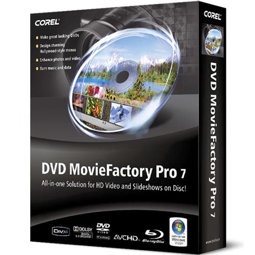 Corel DVD MovieFactory picture or screenshot