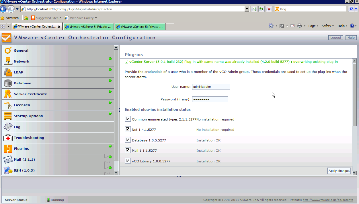 VMware vCenter Orchestrator picture or screenshot