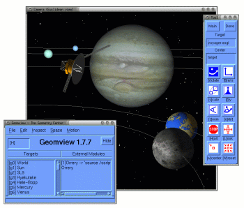 Geomview picture or screenshot